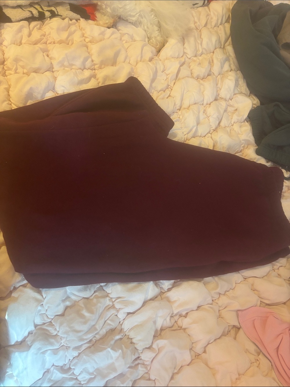 Maroon Women's Sweatpants